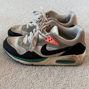 Nike Sneakers - Black, Gray, and Green